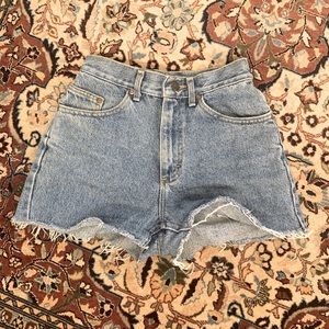 Lee High Rise Jean Shorts